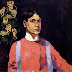 Lentulov A. Self-Portrait in Red. 1913